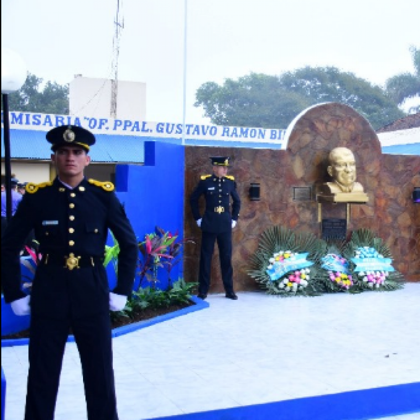 La Policía evocó un nuevo aniversario de la muerte en servicio del oficial principal Gustavo Ramón Bini