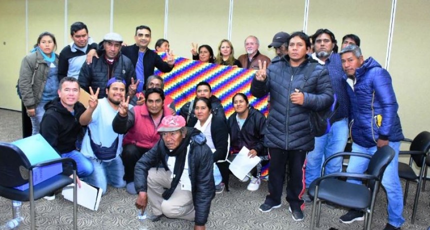 Ferreira recibi&oacute; a referentes de comunidades originarias del interior