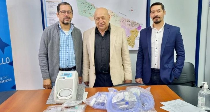En el Hospital de Laguna Blanca fue entregado un equipo generador de Oxigenoterapia de Alto Flujo
