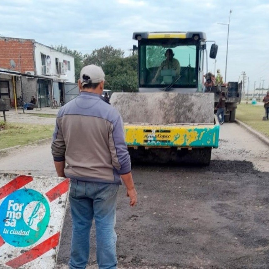 La comuna sumó nuevos puntos de bacheo al mantenimiento de arterias capitalinas