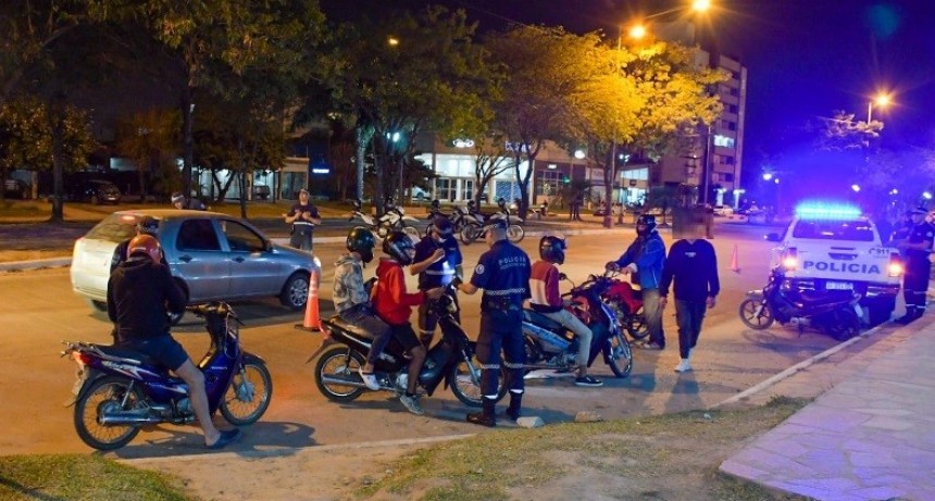 En tres días, la Policía sacó de circulación siete motos y realizó más de 10 actas de infracción