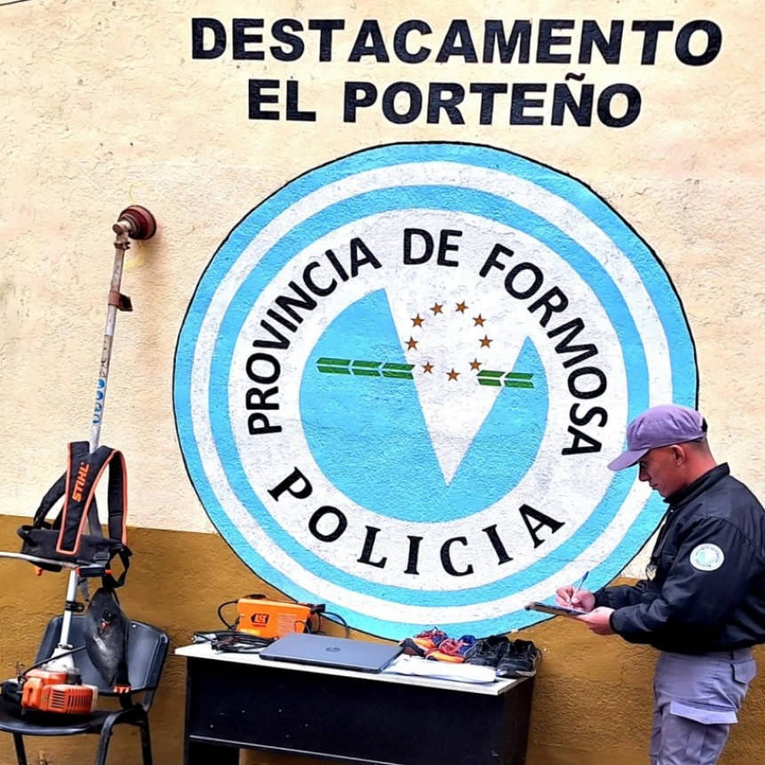 La Policía detuvo a un hombre y recuperó bienes robados de una vivienda