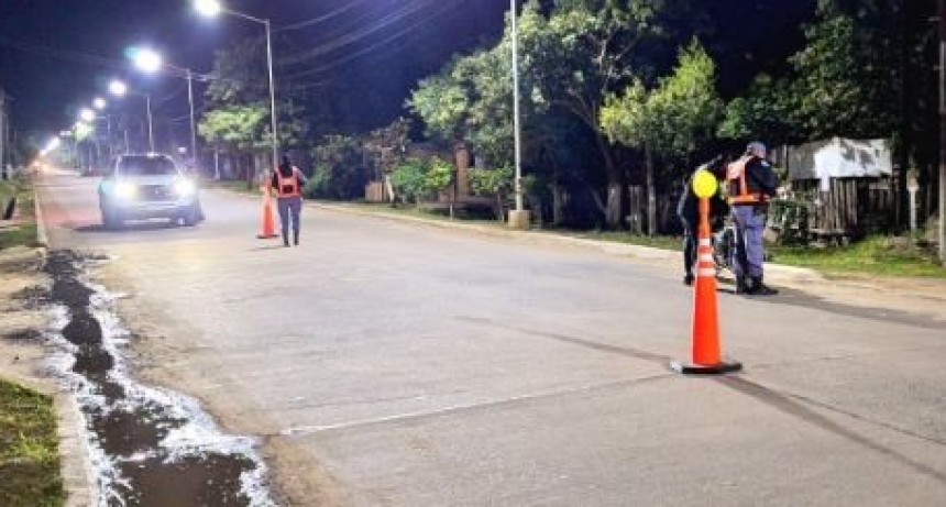 El conductor de un auto embistió a dos policías y terminó detenido