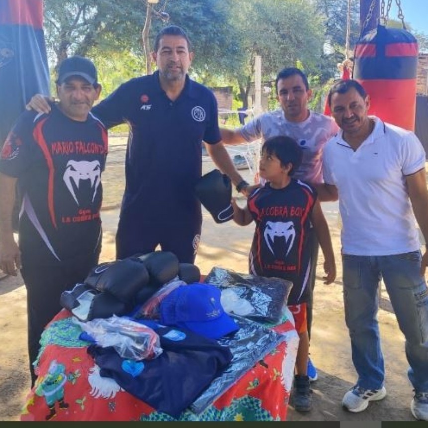 Punto de encuentro para los jóvenes que practican boxeo