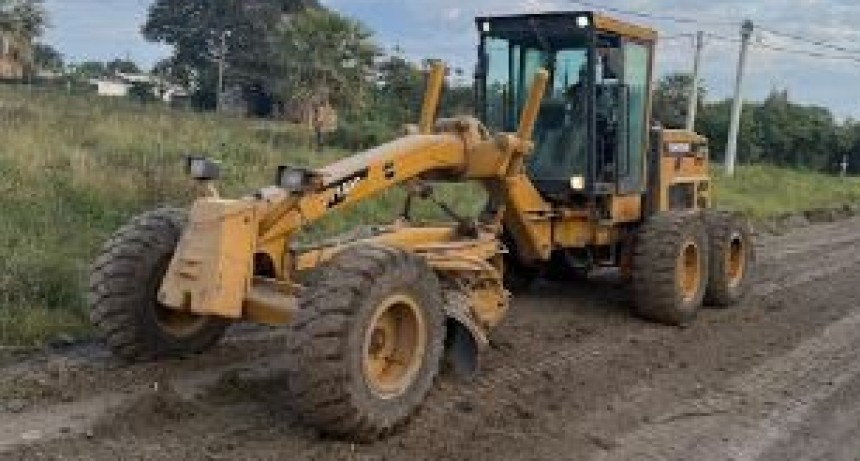 El mantenimiento de arterias encabezó la agenda comunal del miércoles