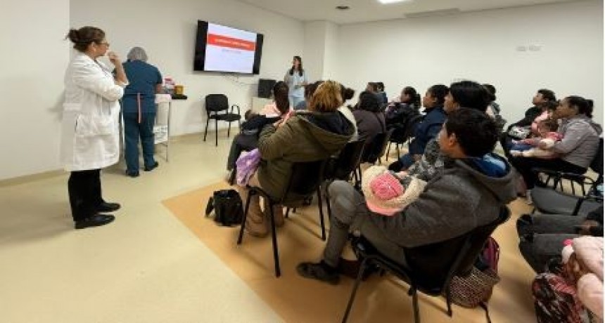 En el Hospital de la Madre y la Mujer aplicaron la tercera dosis de Palivizumab a los prematuros