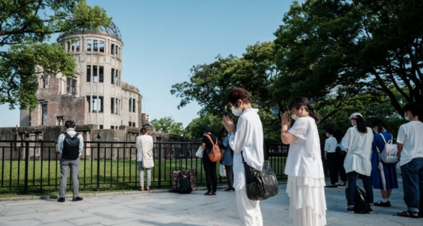 Jap&oacute;n conmemor&oacute; el lanzamiento de la bomba at&oacute;mica sobre Hiroshima en plenos Juegos