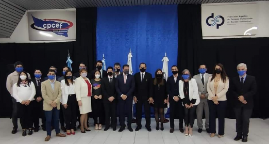 Consejo Profesional de Ciencias Econ&oacute;micas: Asumieron autoridades para el per&iacute;odo 2021-2023