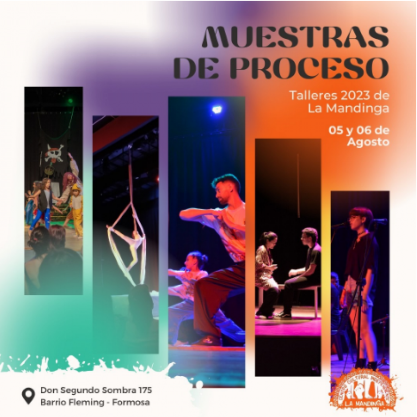 Talleres 2023: Muestra de procesos en La Mandinga