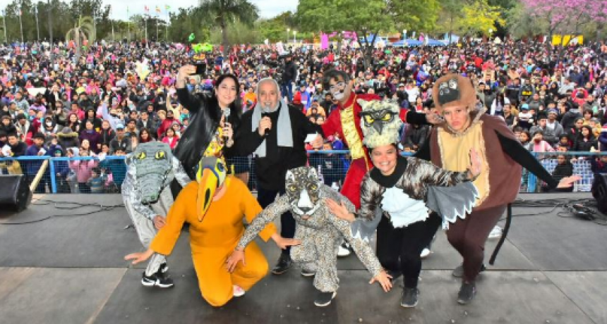 Alegría y color en la fiesta Día de las Infancias en Ingeniero Juárez