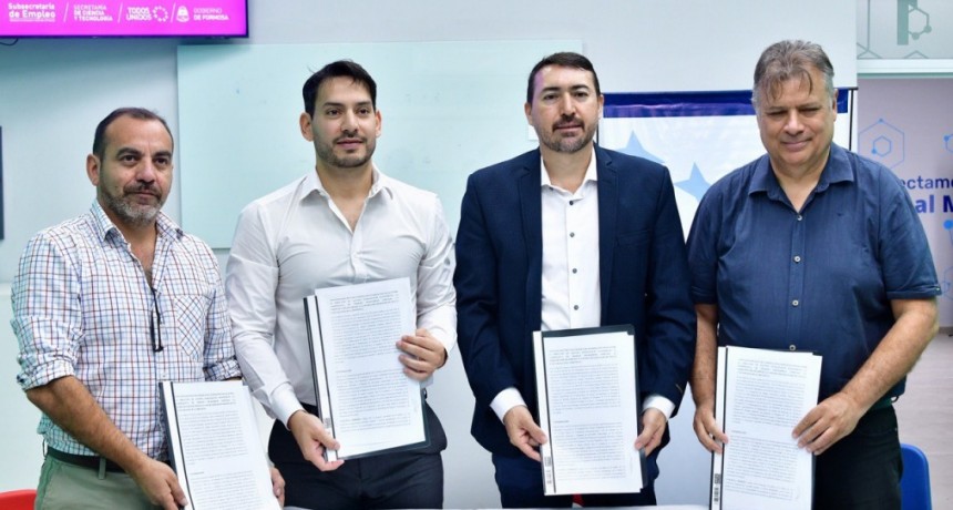 Organismos firmaron convenio para Club Digital de niños