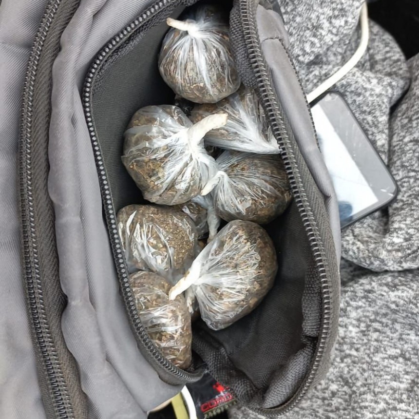 La Policía detuvo a un dealer con 11 envoltorios de droga
