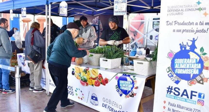 En la antesala del programa solidario, se realizó Soberanía Alimentaria