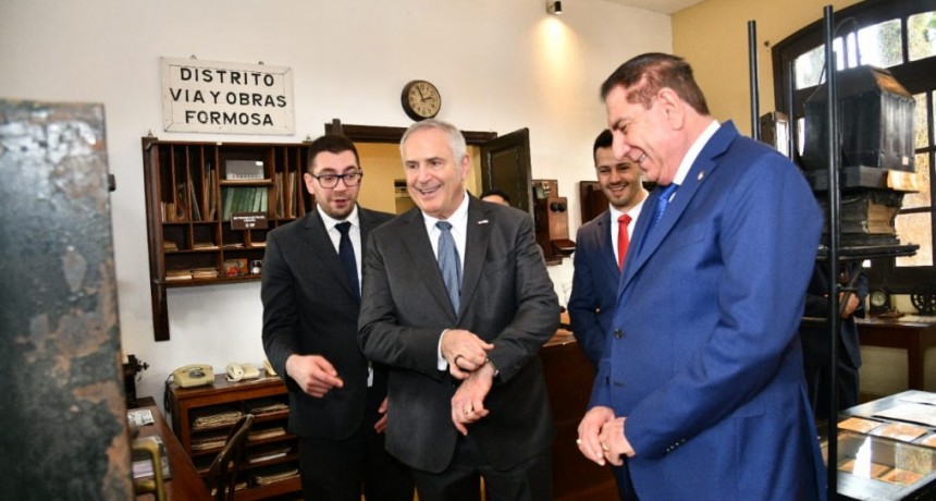 El intendente Jorge Jofré recibió al Embajador de Estados Unidos Marc Stanley