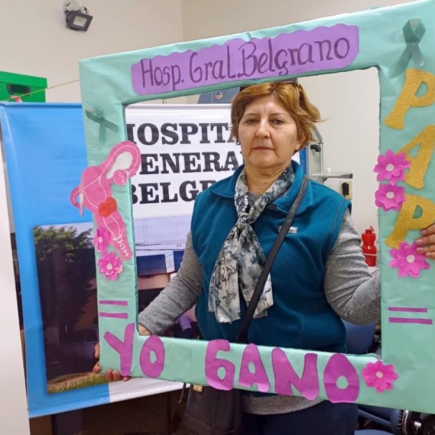 Jornadas mensuales de PAP en el Hospital de General Belgrano