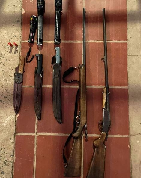Detuvieron a tres sujetos y secuestraron armas de fuego