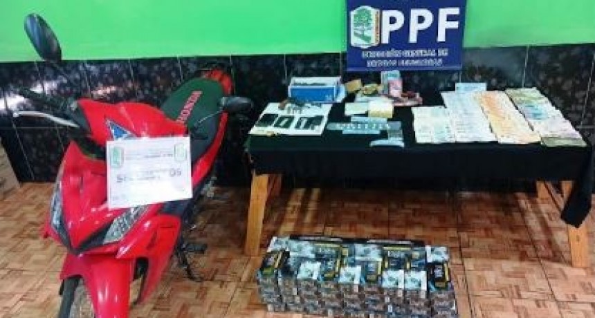 Aprehendieron a un sujeto y anularon un centro de distribución de drogas
