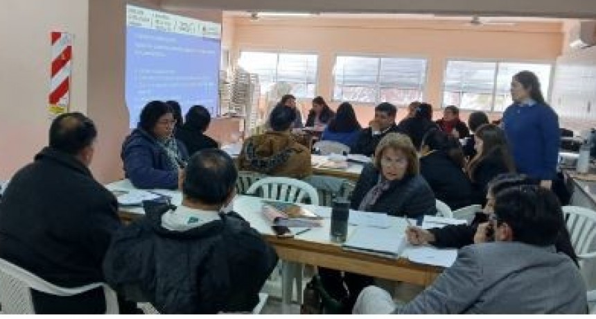 Educación concretó un nuevo taller de Alfabetización para docentes