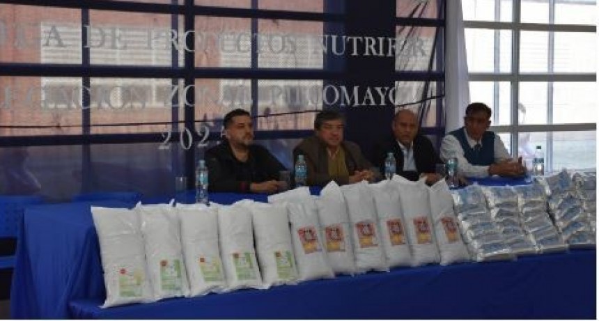 Entregaron alimentos Nutrifor en las delegaciones zonales Pilcomayo y Clorinda