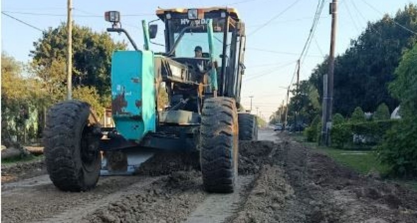 Diversos sectores de la ciudad vienen beneficiándose con el accionar comunal