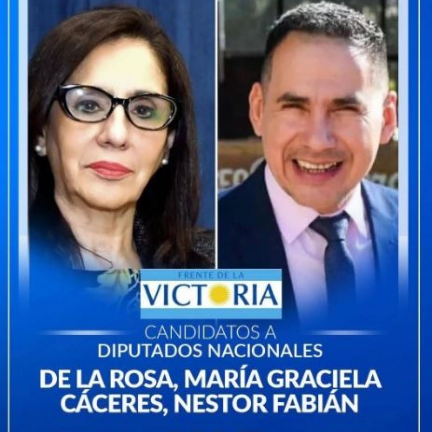 Los candidatos a diputados nacionales por el Frente de la Victoria aseguraron que irán al Parlamento Nacional a “defender los derechos del pueblo formoseño”