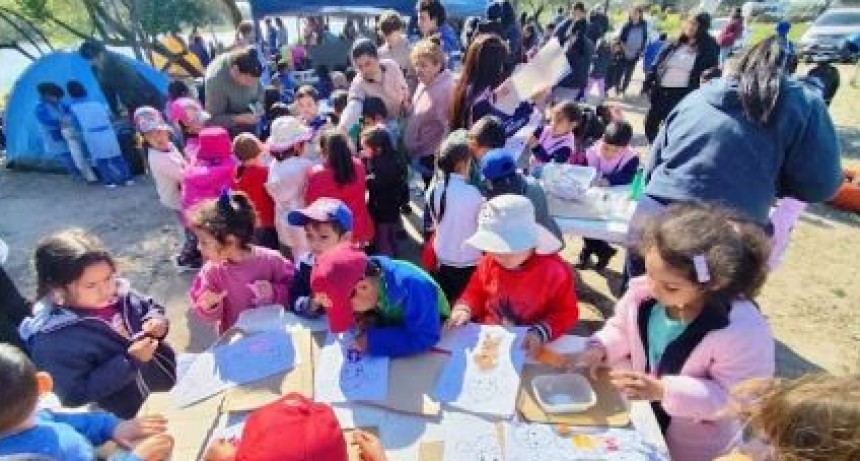 Alumnos lomitenses compartieron un campamento científico y recreativo