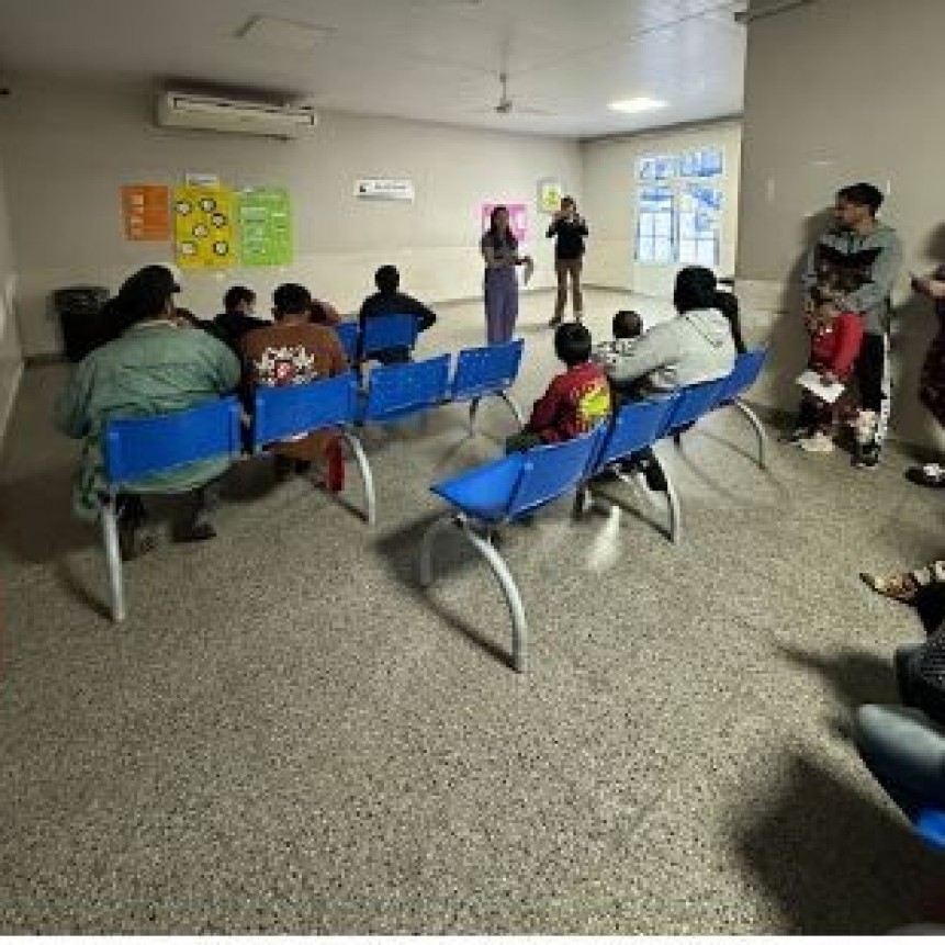 El Centro de Salud del barrio Fray Salvador Gurrieri brindó una charla sobre el uso responsable de pantallas
