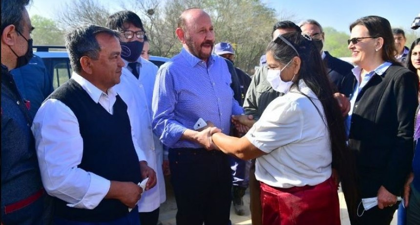 Insfr&aacute;n inaugur&oacute; un Hogar Escuela en El Sauzalito en gira por el oeste provincial