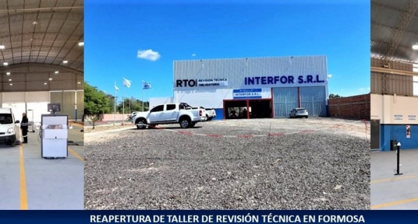 Constat&oacute; la Defensor&iacute;a reapertura de taller de revisi&oacute;n t&eacute;cnica obligatoria en la ciudad de Formosa