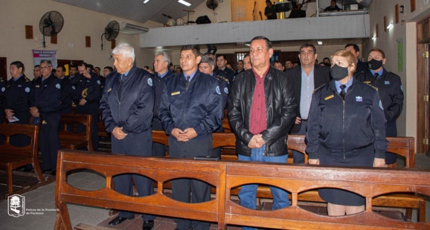 La familia policial celebr&oacute; la fiesta de su santo patrono, San Miguel Arc&aacute;ngel