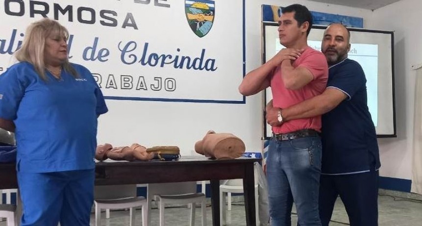 El SIPEC capacit&oacute; en Clorinda sobre maniobras de RCP y asistencia a v&iacute;ctimas de accidentes de tr&aacute;nsito