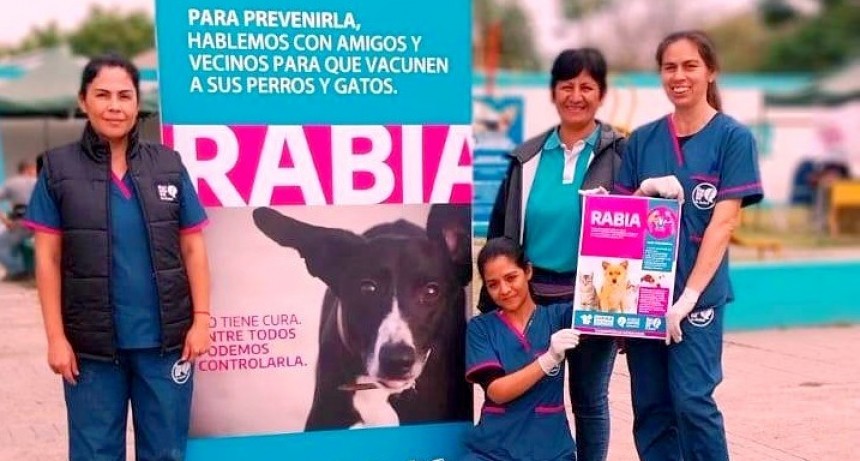 Comienza la campaña de vacunación antirrábica en el barrio Villa del Rosario