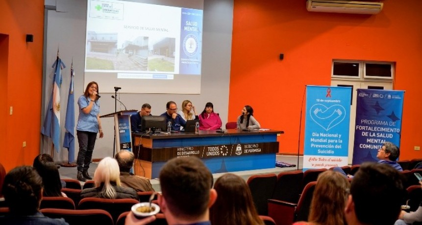 Se desarrolló el Encuentro Provincial de Equipos de Salud Mental del Ministerio de Desarrollo Humano