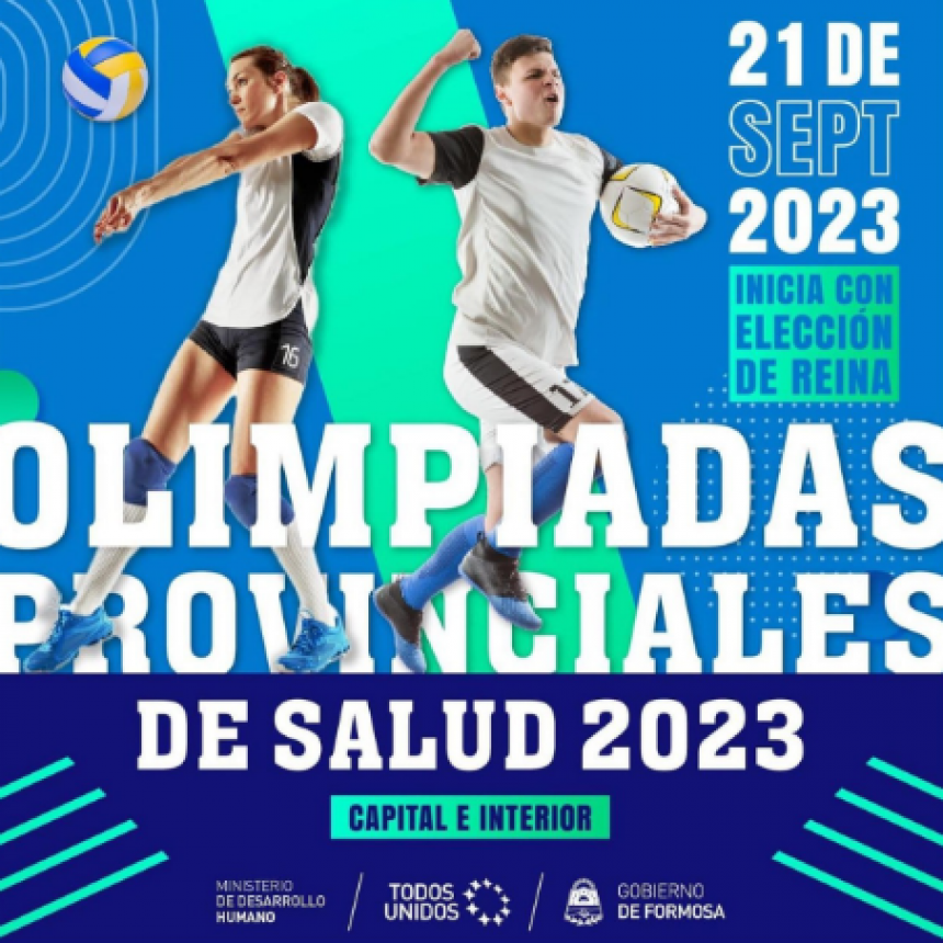 Se viene la segunda edición de las Olimpíadas Provinciales de la Salud