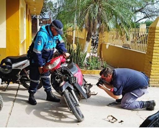 Sacaron de circulación una motocicleta con pedido de secuestro