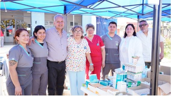Exitoso operativo sanitario integral en los barrios Salvador Gurrieri y 28 de junio