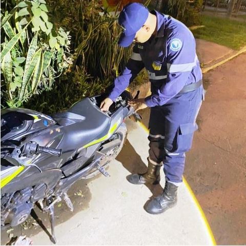 Secuestraron una motocicleta de gran cilindrada en un operativo preventivo
