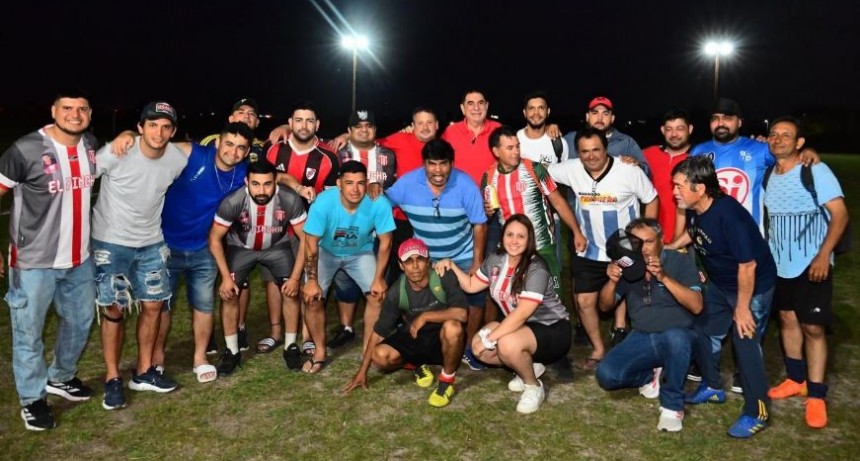  ENCENDIDO DE LUCES EN LA CANCHA DEL CLUB ESTUDIANTES