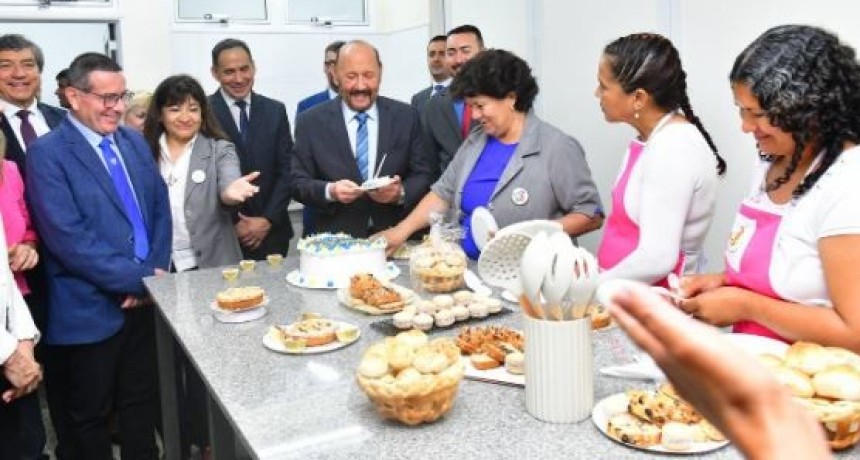 Una especial jornada vivió el barrio San Agustín con la inauguración del nuevo edificio del NEPyFP N° 1