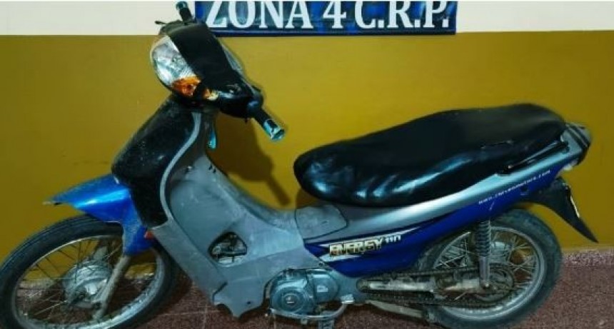 Se recuperaron varias motocicletas