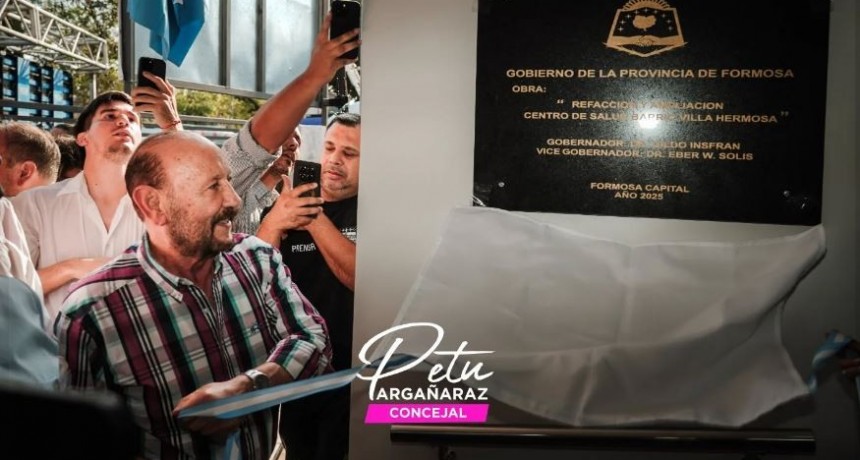 ¡Más salud, más derechos, más Formosa!