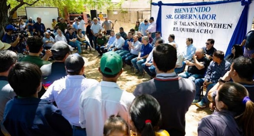 En El Quebracho, Insfr&aacute;n encabez&oacute; encuentro con la comunidad wich&iacute; y las familias criollas