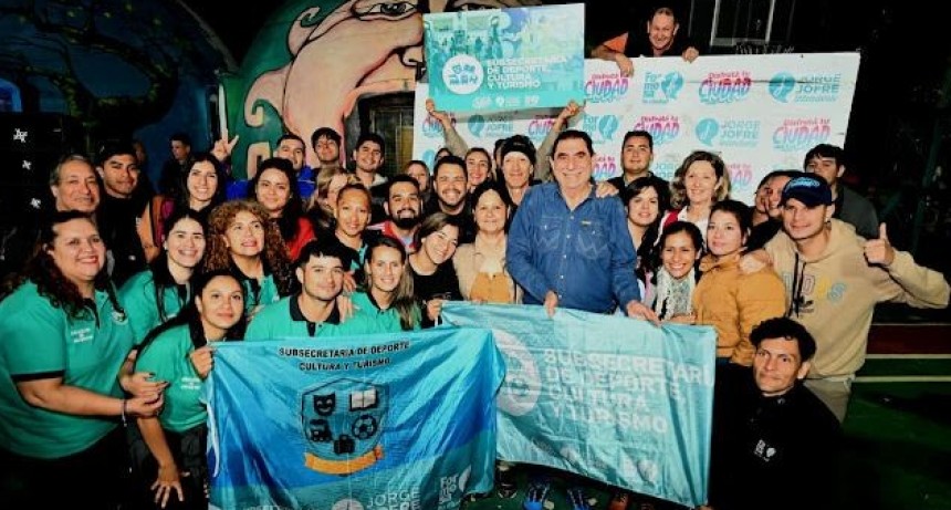 El intendente Jofré participó del lanzamiento de las Olimpiadas Municipales 2025