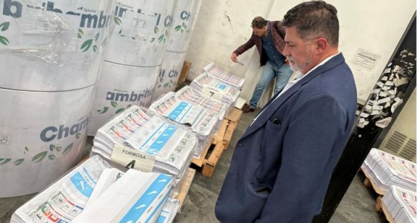 Autoridades electorales detectaron graves irregularidades en la impresi&oacute;n de boletas enviadas a Formosa