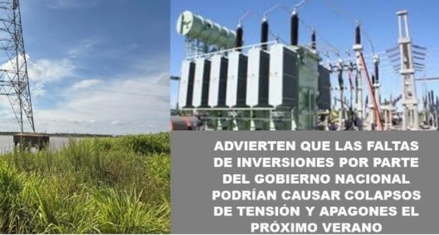 Advierten que las faltas de inversiones por parte del Gobierno Nacional podr&iacute;an causar colapsos de tensi&oacute;n y apagones el pr&oacute;ximo verano