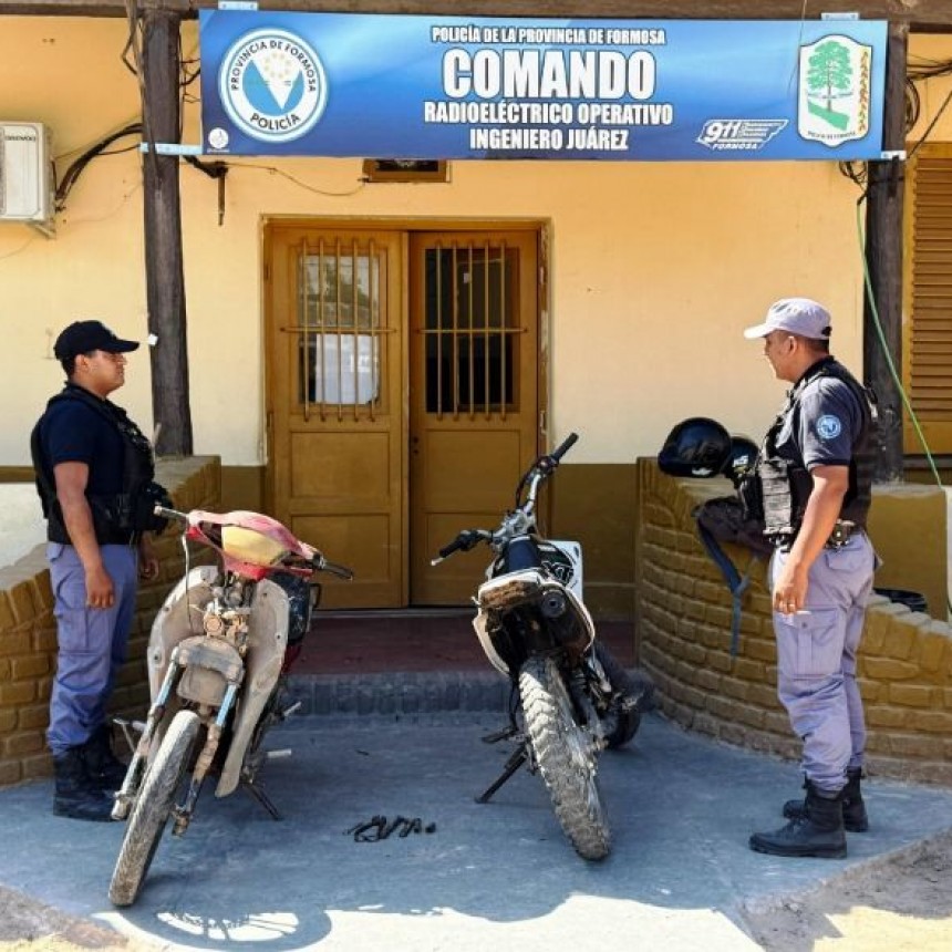 La Polic&iacute;a detuvo a tres hombres, recuper&oacute; una moto y bienes sustra&iacute;dos