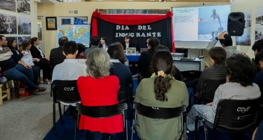 Para evocar el D&iacute;a Nacional de los Inmigrantes se realiz&oacute; un conversatorio