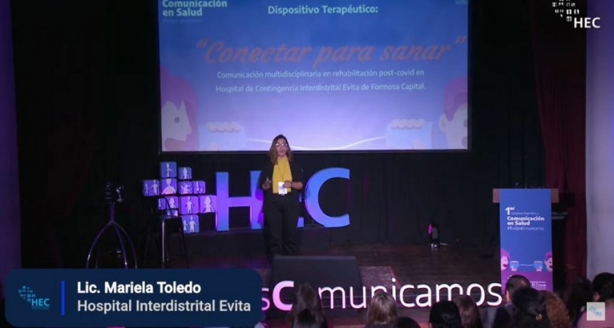 Equipo interdisciplinario del HIEF particip&oacute; del Primer Congreso Argentino de Comunicaci&oacute;n en Salud
