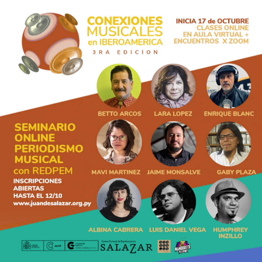 Tercera edici&oacute;n de Conexiones Musicales en Iberoam&eacute;rica.
