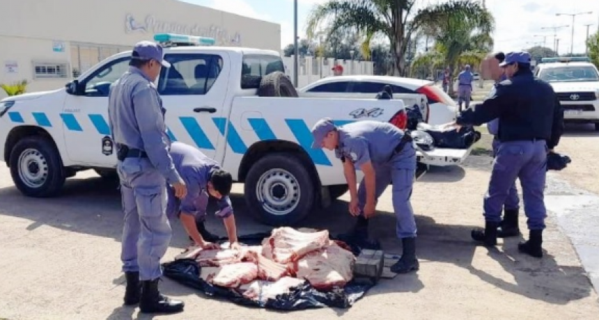 Detectaron 300 kilos de carne vacuna transportados sin respetar la cadena de fr&iacute;o
